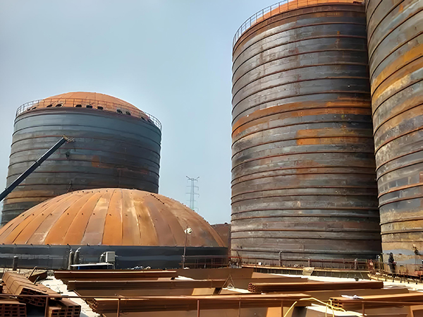 镇康焦粉钢板仓